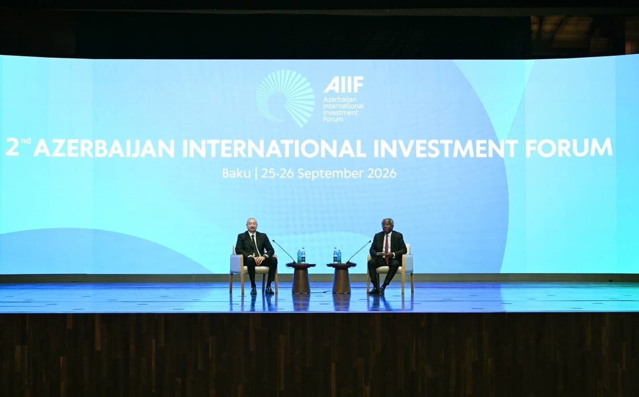 AZERBAYCAN CUMHURBAŞKANI İLHAM ALİYEV, AZERBAYCAN’IN BAŞKENTİ BAKÜ’DE GERÇEKLEŞTİRİLEN 2....