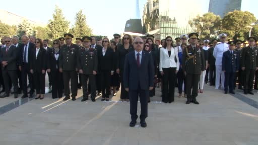 Azerbaycan’ın başkenti Bakü'nün Kafkas İslam Ordusu tarafından Ermeni çeteleri ve Bolşevik...