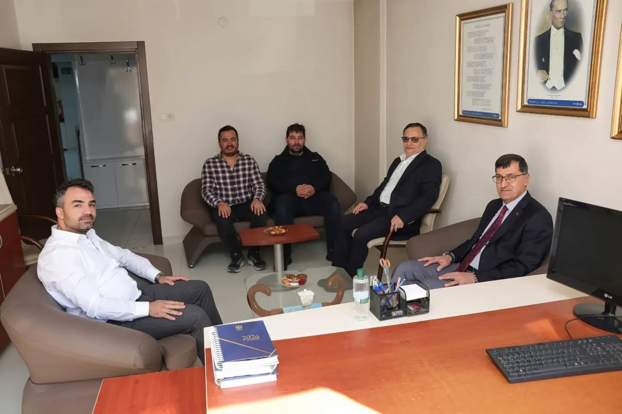 BAŞKAN KAHVECİ, MAKİNA MÜHENDİSLERİ ODASI YÖNETİMİYLE GÖRÜŞTÜ