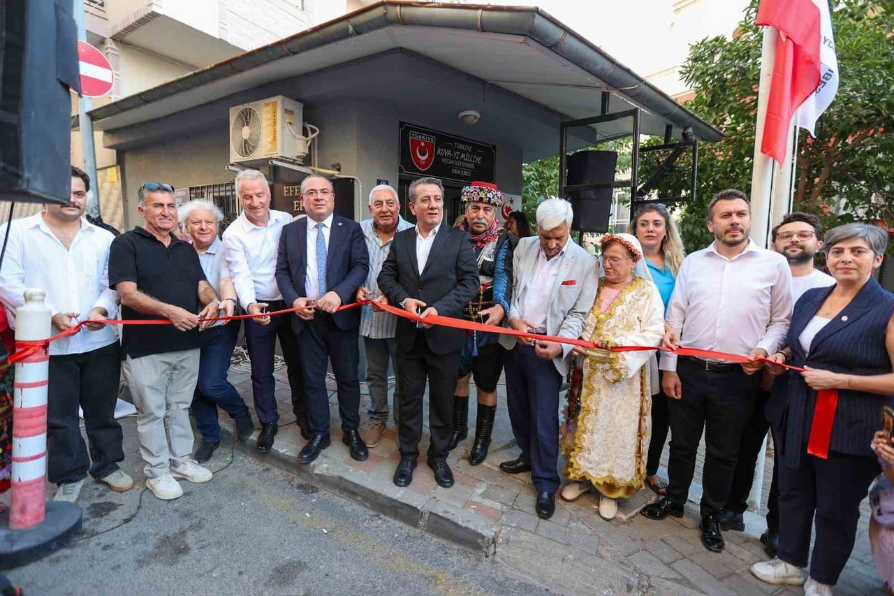 BAŞKAN YETİŞKİN, KUVA-YI MİLLİYE MÜCAHİTLER DERNEĞİ AYDIN ŞUBESİ’NİN HİZMET BİNASINI...