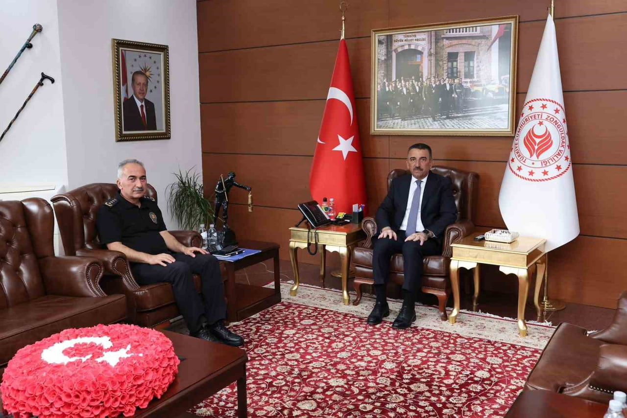 BATMAN’DAN ZONGULDAK İL EMNİYET MÜDÜRLÜĞÜ GÖREVİNE ATANAN İBRAHİM KABA, VALİ OSMAN...