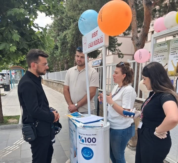 BAYBURT’TA VATANDAŞLARA BAĞIMLILIĞIN RİSKLERİ ANLATILDI