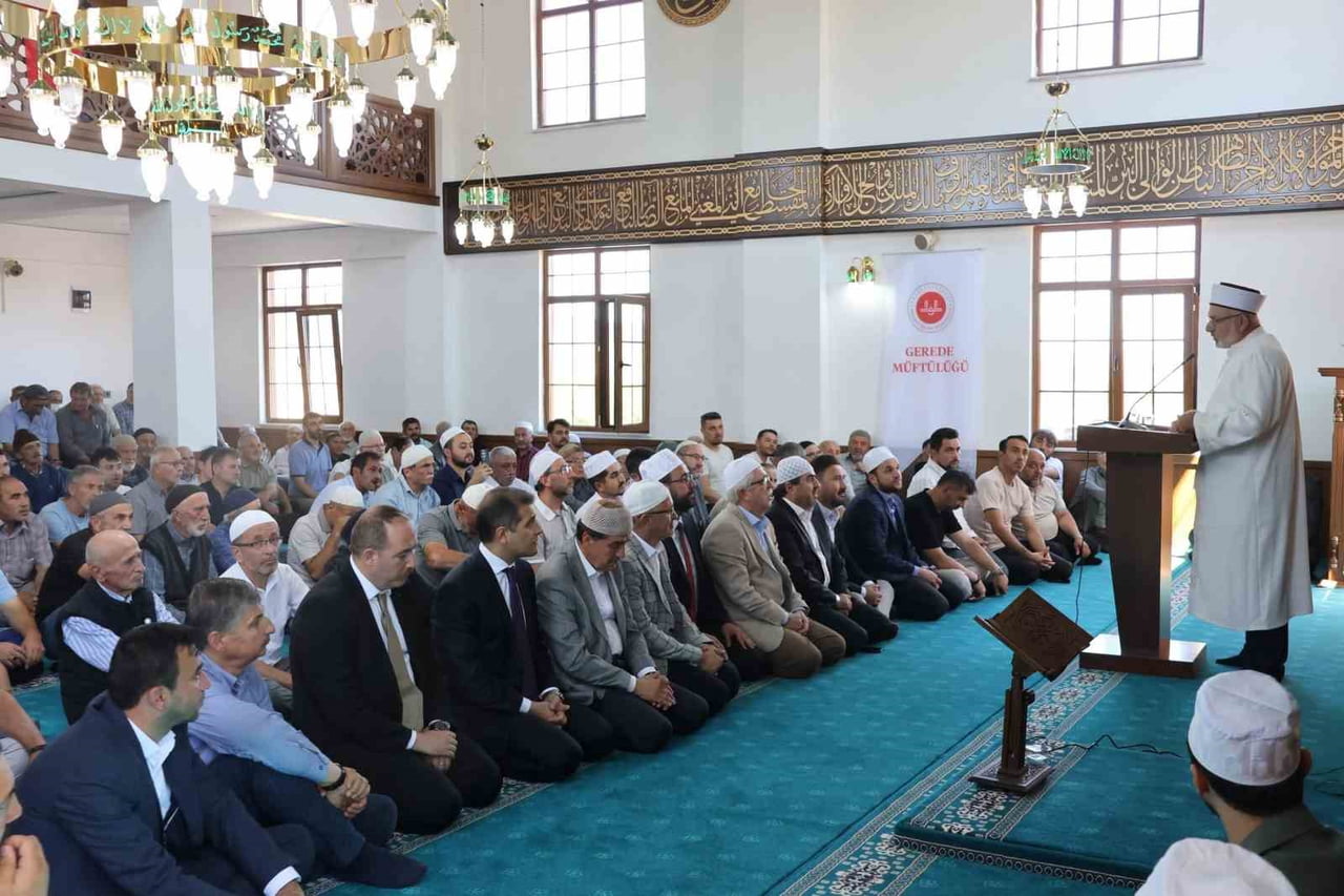 BOLU’NUN GEREDE İLÇESİNE BAĞLI ERTUĞRAL KÖYÜNDE, 1972 YILINDA İNŞA EDİLEN ESKİ CAMİ KORUNURKEN...