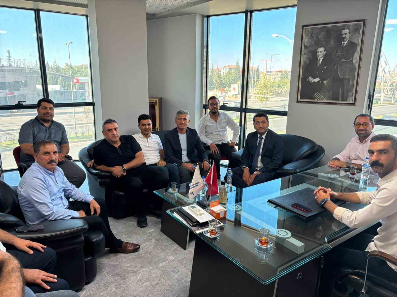 BOYRAZ’DAN İNŞAAT MÜHENDİSLERİ ODASI’NA ZİYARET