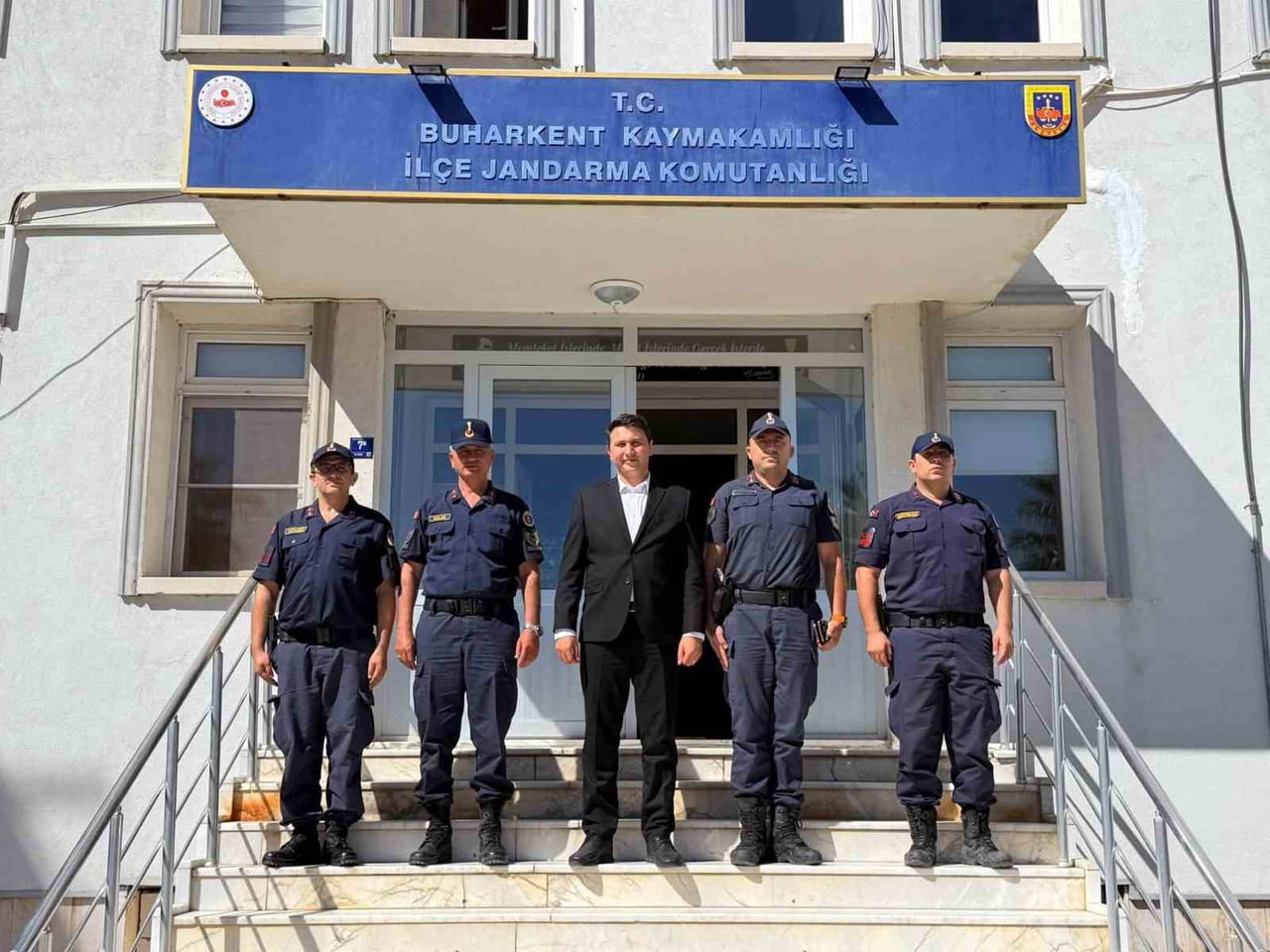 BUHARKENT KAYMAKAMLIĞI GÖREVİNE ATANAN MEHMET HALİT HAYDAROĞLU, ATANMASININ ARDINDAN BUHARKENT...