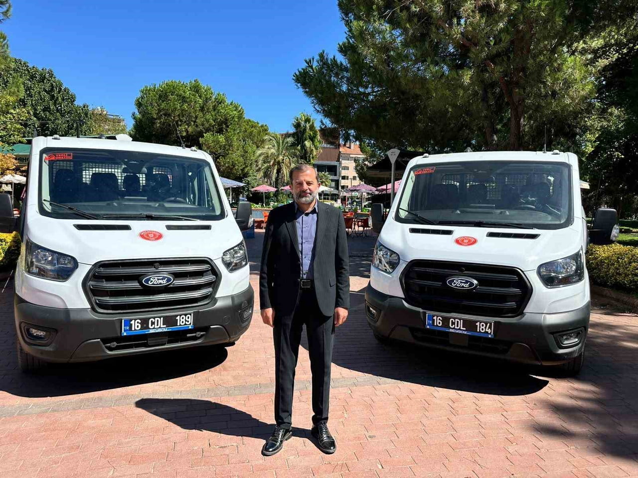 BURSA'DA GÜRSU BELEDİYESİ, ARAÇ FİLOSUNA İKİ ARAÇ DAHA EKLEDİ. BÖYLELİKLE 76 ADET  ARAÇ İLÇE...