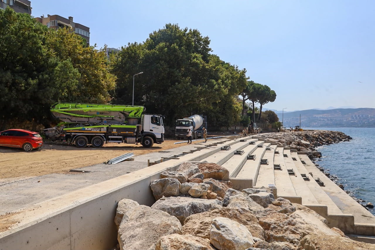BURSA BÜYÜKŞEHİR BELEDİYESİ, GEMLİK İLÇESİ MANASTIR SAHİL YOLU’NDA YÜRÜTTÜĞÜ BAKIM, ONARIM VE...