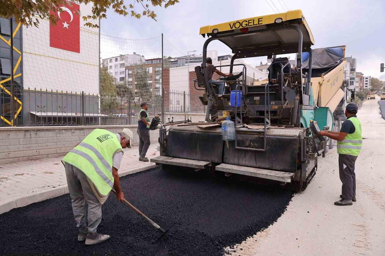 BURSA BÜYÜKŞEHİR BELEDİYESİ, MUSTAFAKEMALPAŞA İLÇESİNDE ALTYAPI İMALATI TAMAMLANAN BÖLGELERDE...