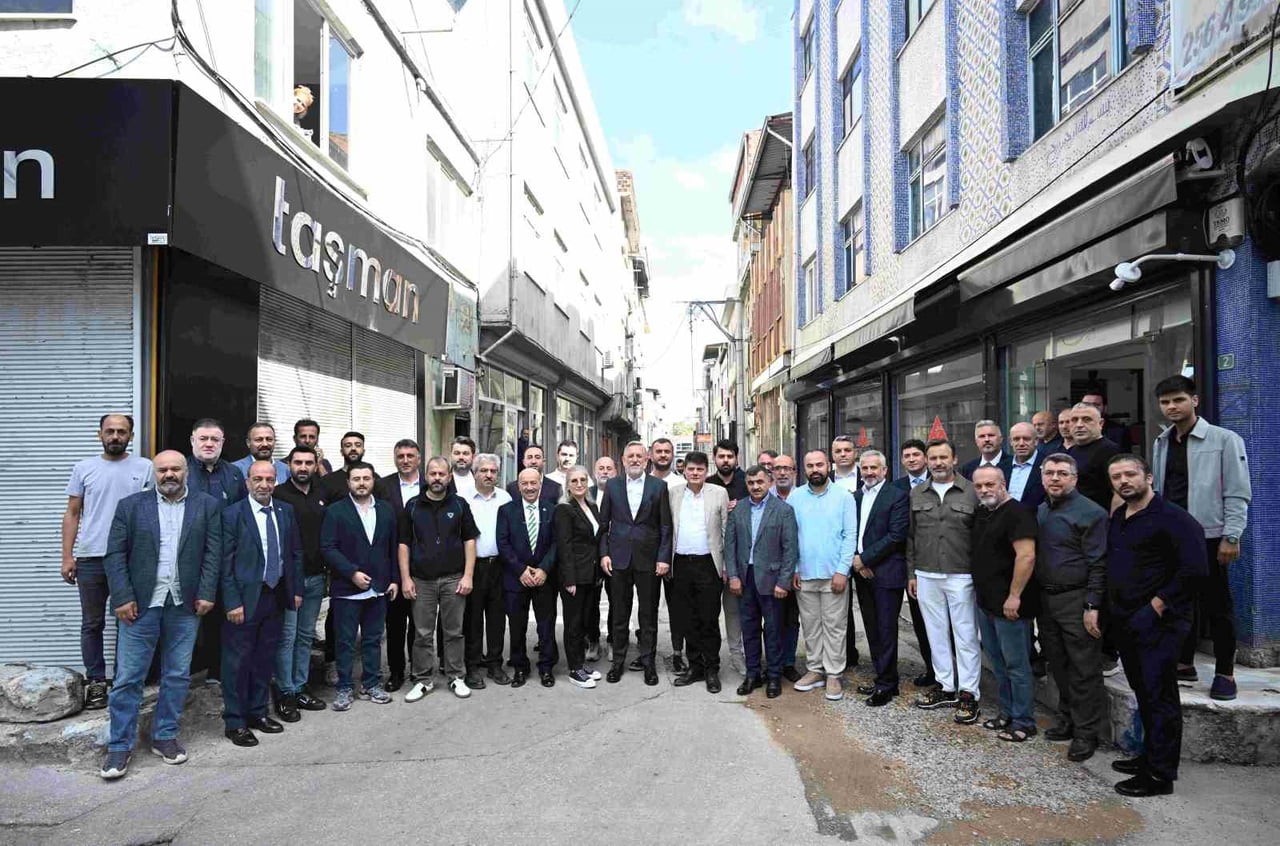 BURSA TİCARET VE SANAYİ ODASI (BTSO) YÖNETİM KURULU BAŞKANI İBRAHİM BURKAY, GENÇOSMAN...