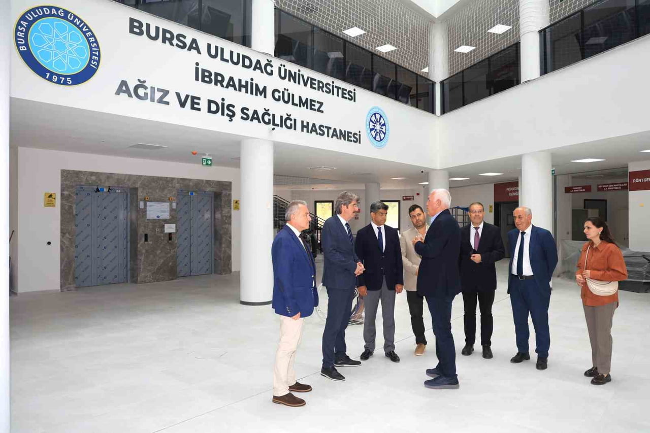BURSA ULUDAĞ ÜNİVERSİTESİ (BUÜ) KAMPÜSÜNDE YAPIMI HIZLA DEVAM EDEN VE KENTİN SAĞLIK ALTYAPISINA...