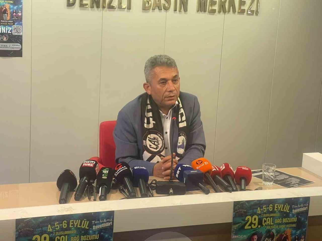 ÇAL BAĞ BOZUMU FESTİVALİ BAŞLIYOR ÜÇ GÜN BOYUNCA EĞLENCE VE KÜLTÜR ŞÖLENİ!