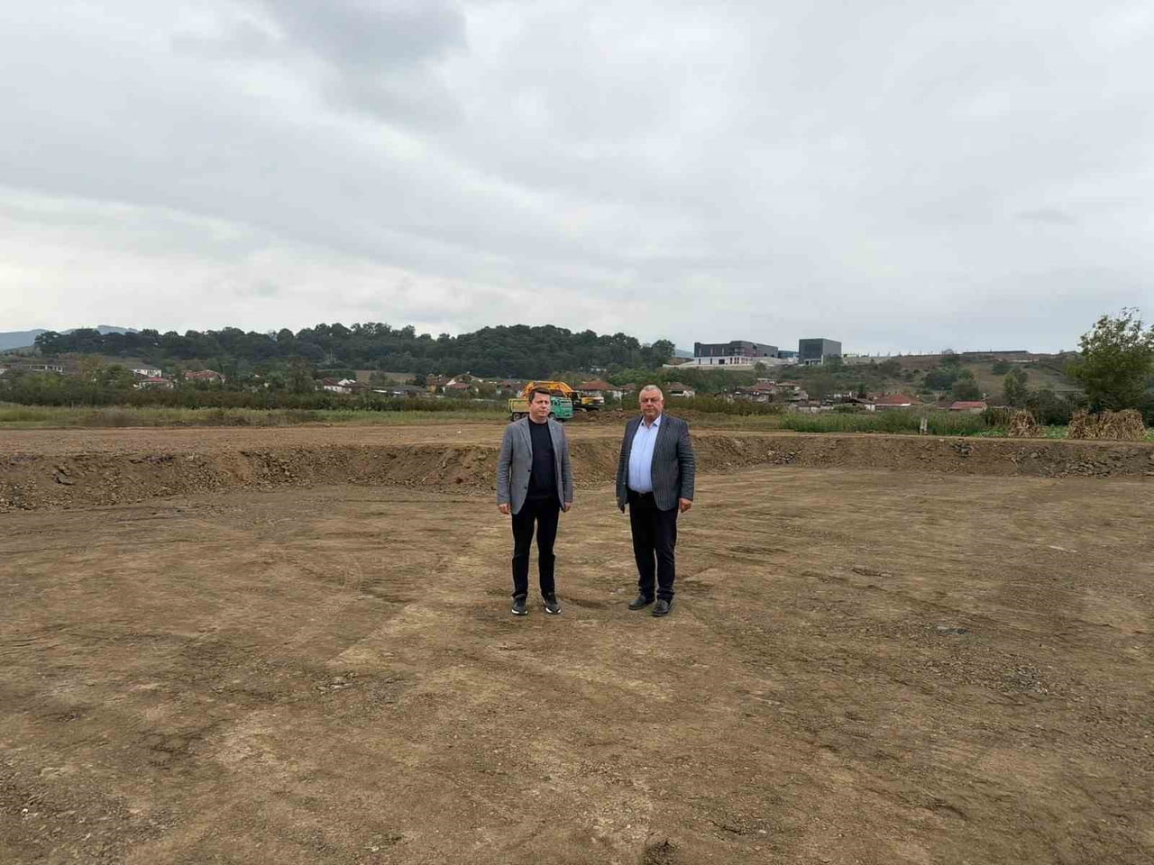 ÇALIŞMALARI YERİNDE İNCELEYEN DÜZCE TİCARET VE SANAYİ ODASI (DÜZCE TSO) YÖNETİM KURULU BAŞKANI...