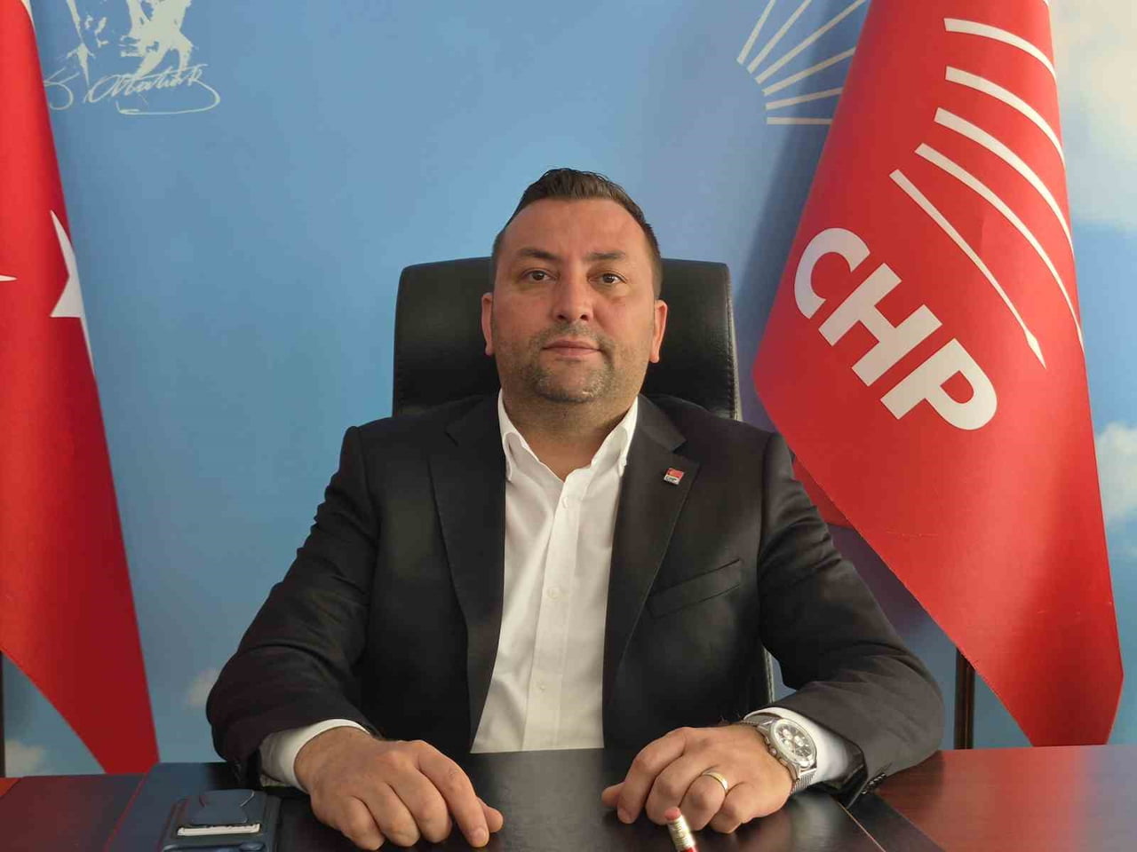 CHP İL BAŞKANI VOLKAN ENVER KILIÇ