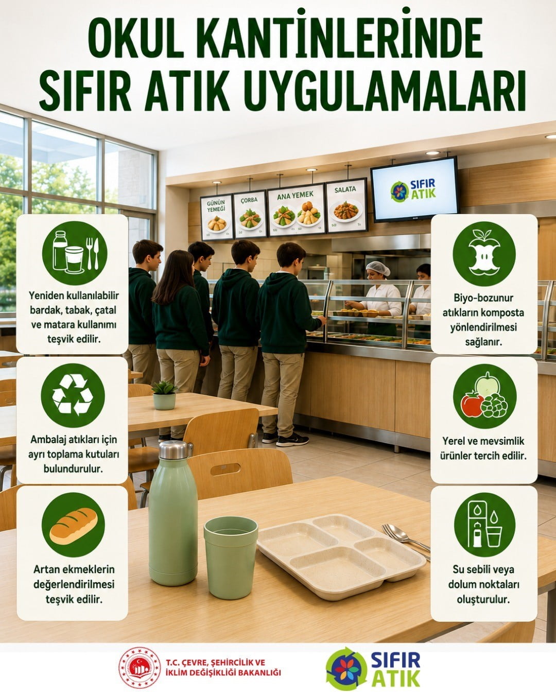 COP31 BAŞKANI VE ÇEVRE, ŞEHİRCİLİK VE İKLİM DEĞİŞİKLİĞİ BAKANI MURAT KURUM, EYLÜL AYINDA OKULLARDA...