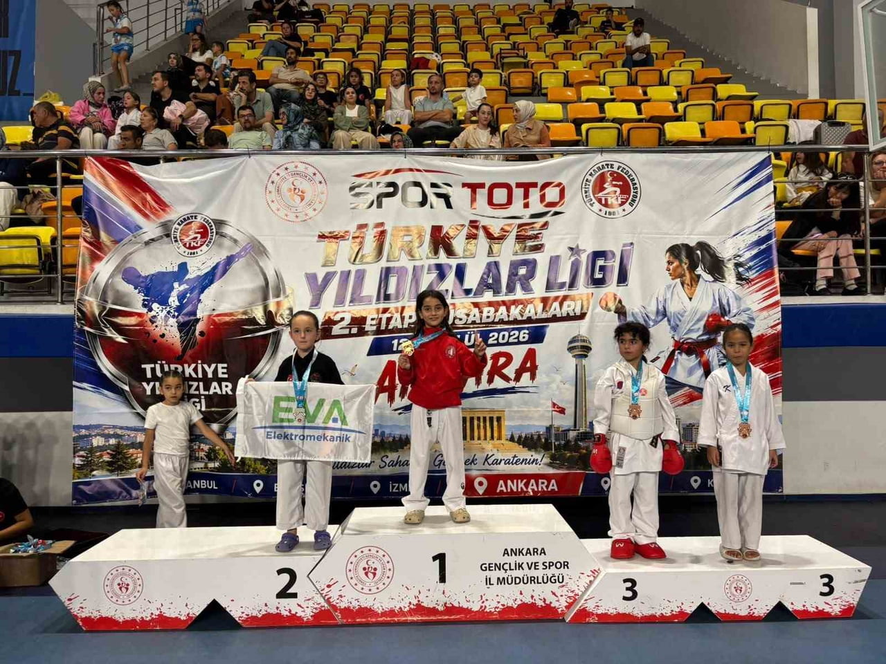 ÇORUM BELEDİYESİ SPOR KULÜBÜ KARATE TAKIMI, ANKARA’DA DÜZENLENEN TÜRKİYE YILDIZLAR KARATE LİGİ 2....
