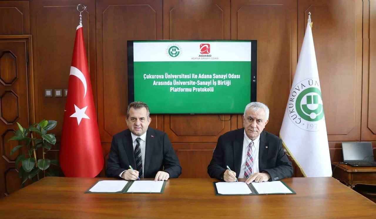 ÇUKUROVA ÜNİVERSİTESİ (ÇÜ) İLE ADANA SANAYİ ODASI (ADASO) ARASINDA "AKADEMİ-SANAYİ İŞ BİRLİĞİ...