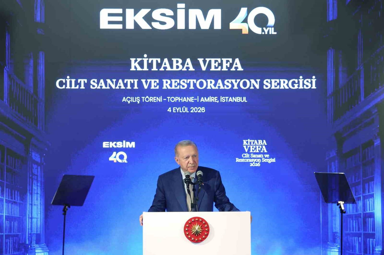 CUMHURBAŞKANI ERDOĞAN, BEYOĞLU'NDA TOPHANE-İ ÂMİRE KÜLTÜR VE SANAT MERKEZİNDEKİ KİTABA VEFA: CİLT...