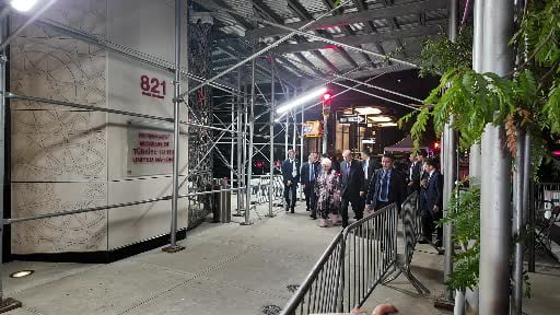 Cumhurbaşkanı Erdoğan Türkevi'ne geldi