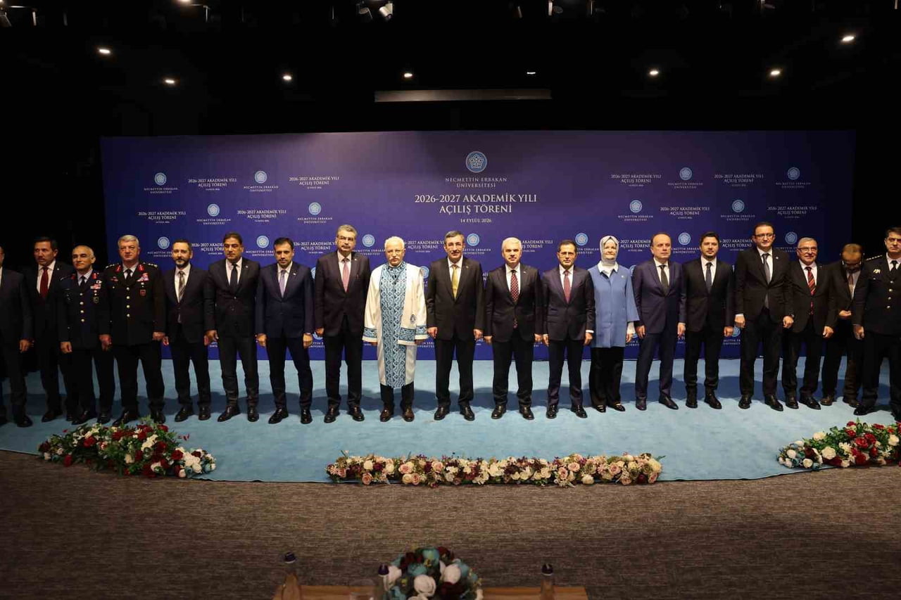 CUMHURBAŞKANI YARDIMCISI CEVDET YILMAZ, NECMETTİN ERBAKAN ÜNİVERSİTESİ AKADEMİK YILI AÇILIŞ...
