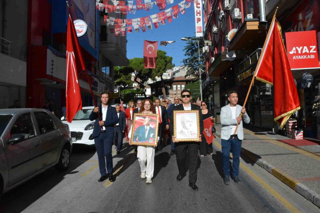 CUMHURİYET HALK PARTİSİ (CHP) BALIKESİR'DE KURULUŞUNUN 103'ÜNCÜ YILINI DÜZENLEDİĞİ ETKİNLİKLERLE...