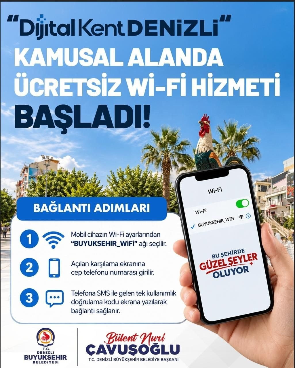 DENİZLİ BÜYÜKŞEHİR BELEDİYESİ, SOSYAL BELEDİYECİLİK VİZYONU VE DİJİTAL KENT ANLAYIŞI DOĞRULTUSUNDA...