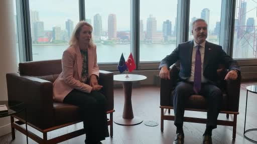Dışişleri Bakanı Hakan Fidan, New York'ta Avrupa Birliği (AB) Dış İlişkiler ve Güvenlik Politikası...