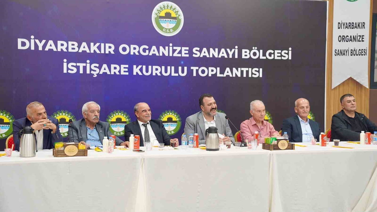 DİYARBAKIR ORGANİZE SANAYİ BÖLGESİ İSTİŞARE KURULU TOPLANTISI, M. ŞİRİN AÇAR KONGRE MERKEZİ'NDE...