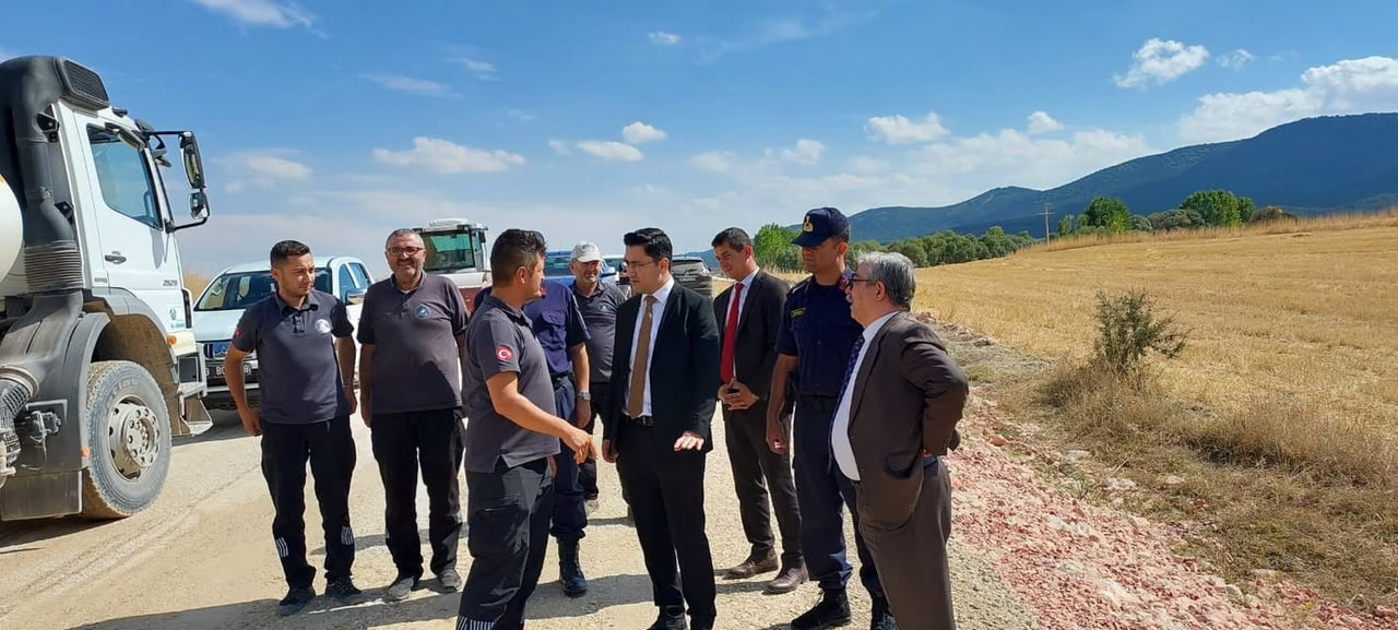DUMLUPINAR KAYMAKAMI KARAHAN’DAN KÖY ZİYARETLERİ