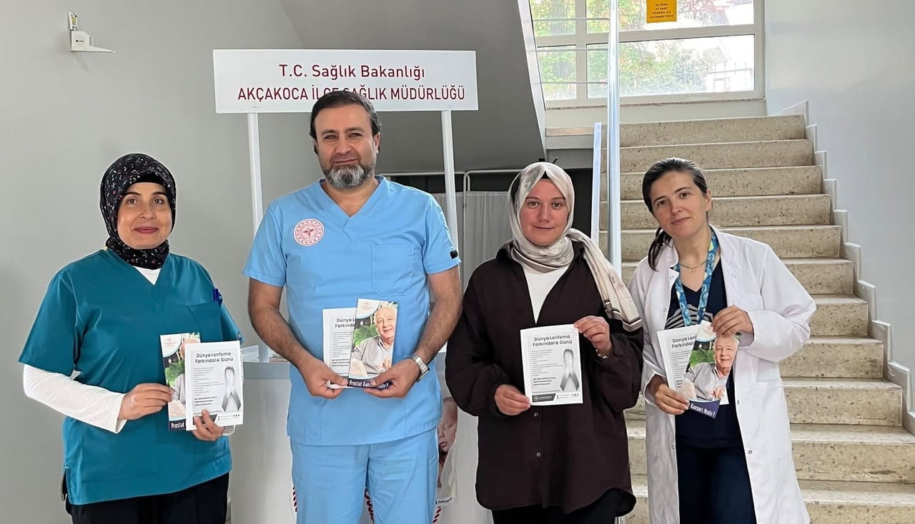 DÜZCE’NİN AKÇAKOCA İLÇESİNDE, 15 EYLÜL DÜNYA LENFOMA FARKINDALIK GÜNÜ VE 15 EYLÜL PROSTAT KANSERİ...