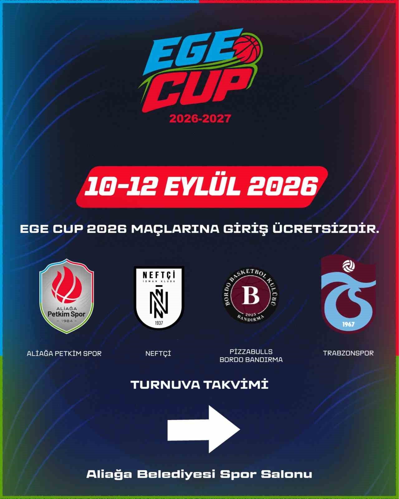 EGE CUP, ALİAĞA’DA BAŞLIYOR