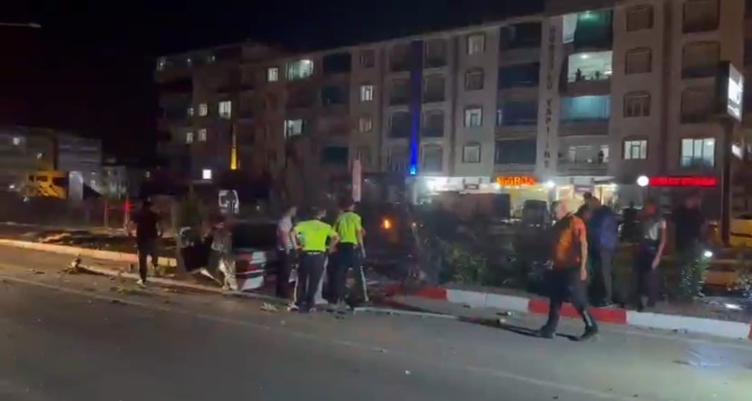 ELAZIĞ’DA KAZA 2 YARALI