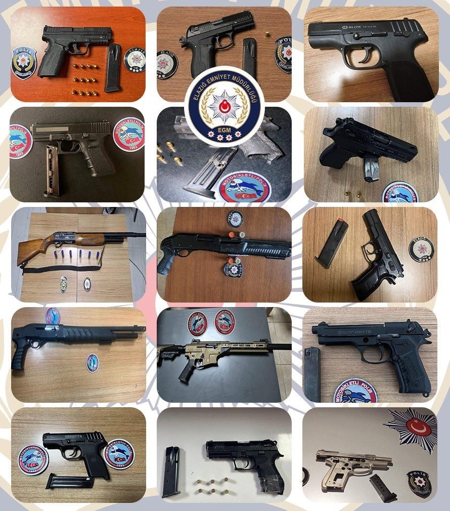 ELAZIĞ’DA POLİS EKİPLERİ TARAFINDAN YAPILAN ÇALIŞMADA, KESİNLEŞMİŞ HAPİS CEZASIYLA ARANAN 55...