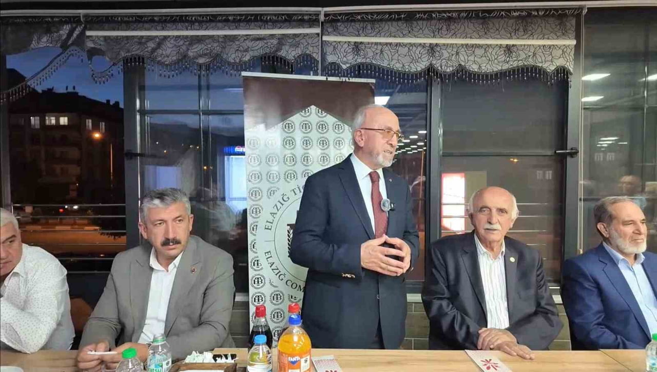 ELAZIĞ TİCARET BORSASI BAŞKANI MEHMET ALİ DUMANDAĞ, KOVANCILAR VE KARAKOÇAN İLÇELERİNDE ÜYELERLE...