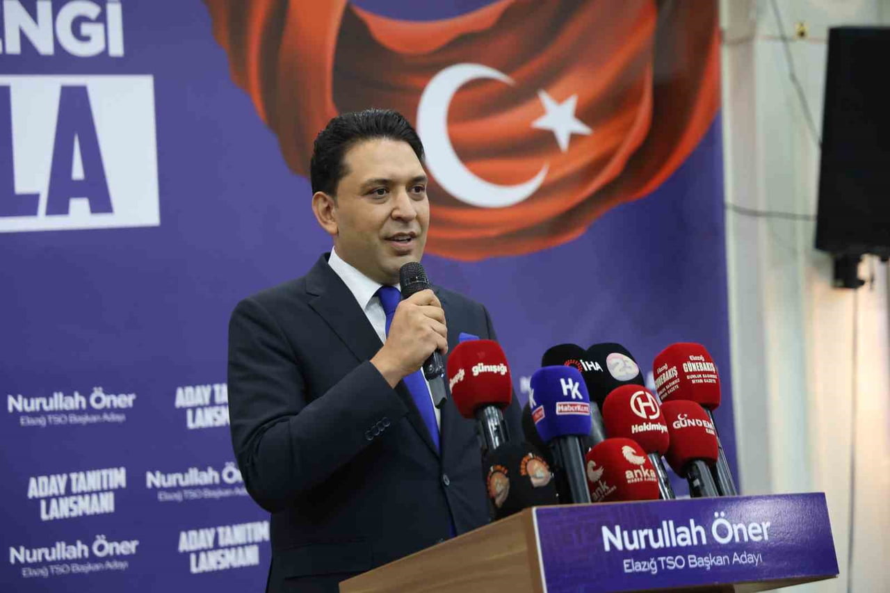 ELAZIĞ TİCARET VE SANAYİ ODASI BAŞKAN ADAYI NURULLAH ÖNER KONUŞMA YAPTI