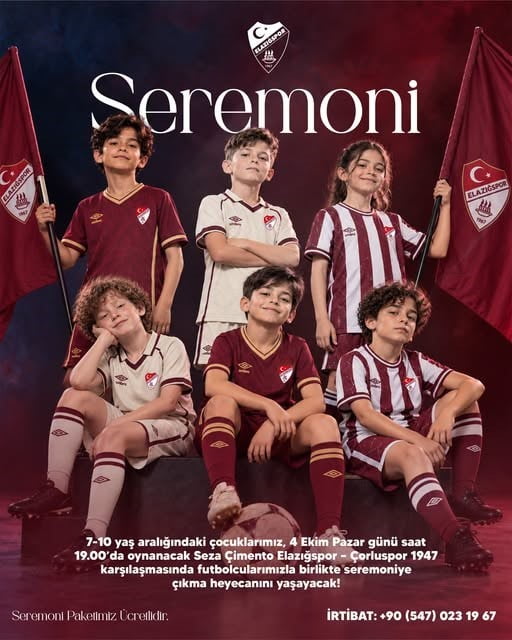 ELAZIĞSPOR SEREMONİ PAKETİ AÇIKLADI