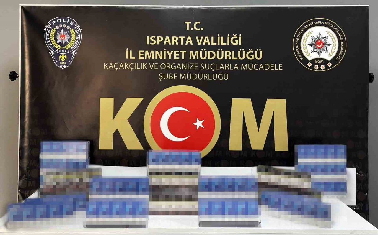 ELE GEÇİRİLEN KAÇAK SİGARALAR