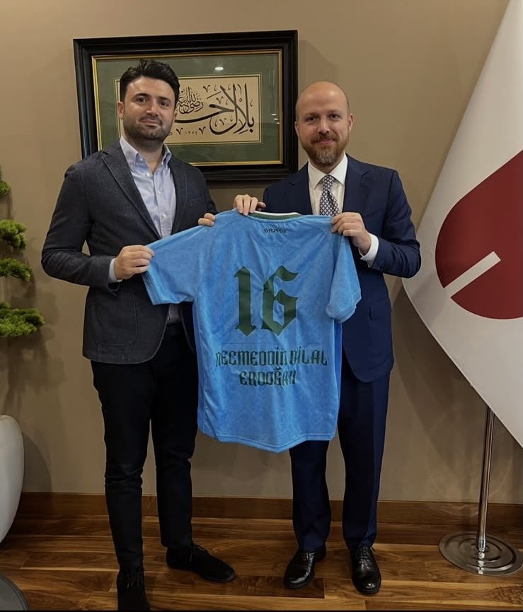 ENES ÇELİK’TEN, BİLAL ERDOĞAN’A ÖZEL FORMA