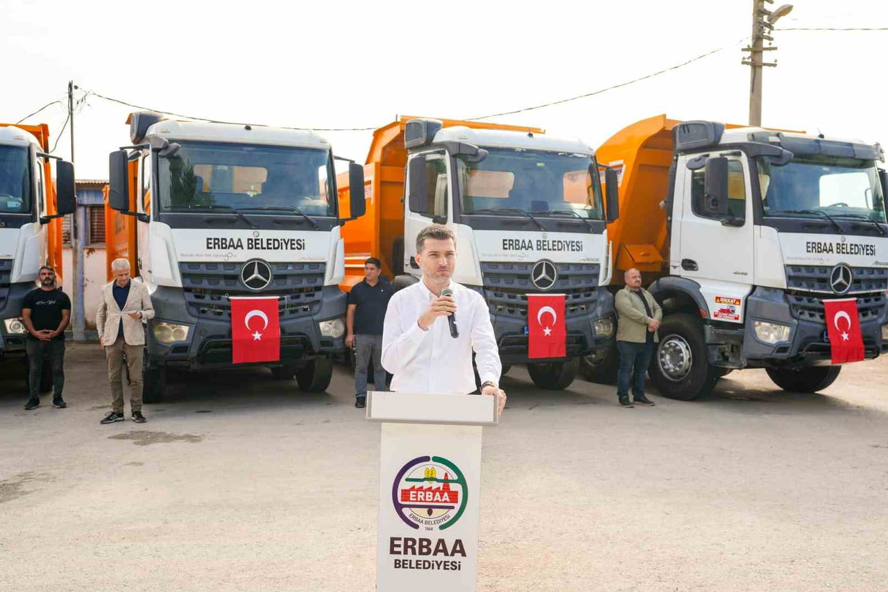 ERBAA BELEDİYE BAŞKANI ERTUĞRUL KARAGÖL, KONUŞMA YAPTI.