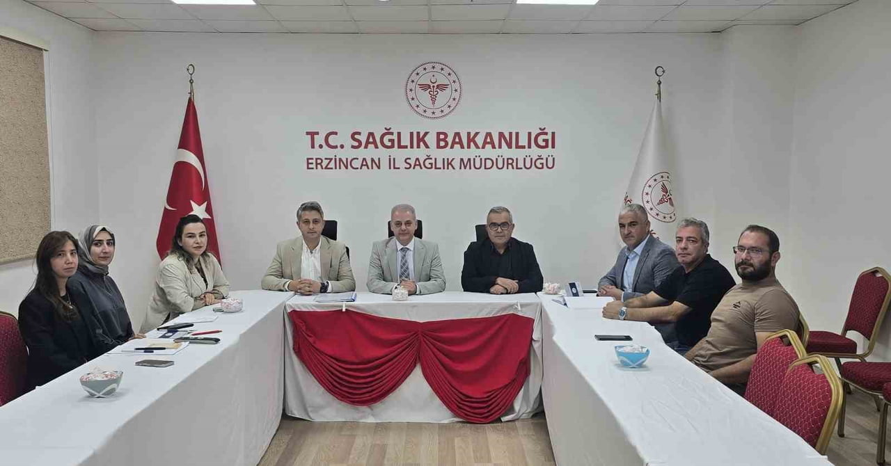 ERZİNCAN İL SAĞLIK MÜDÜRLÜĞÜNDE İŞ YERİ DİSİPLİN KURULU TOPLANTISI YAPILDI