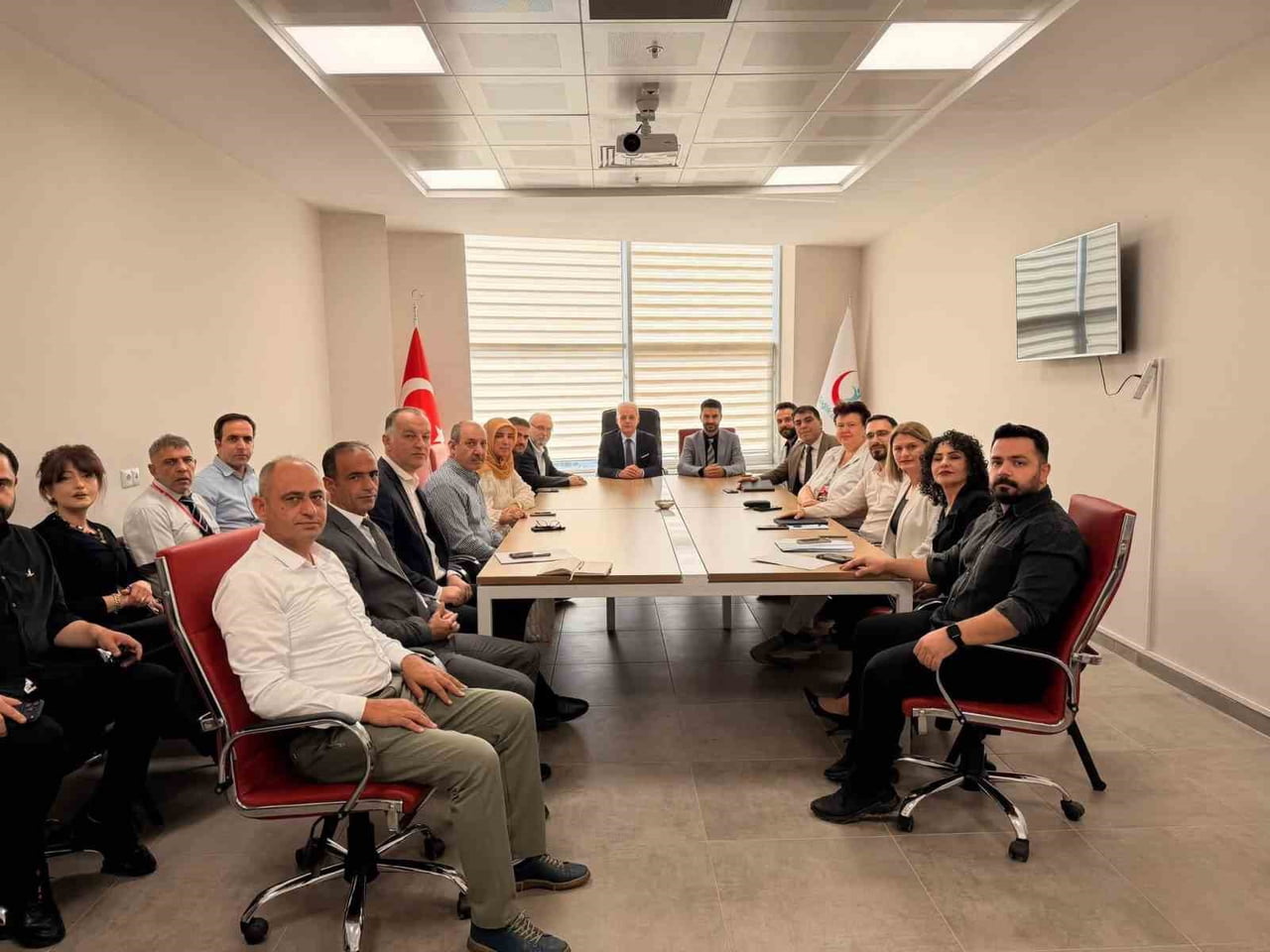 ERZİNCAN MENGÜCEK GAZİ HASTANESİ’NDE SAĞLIK DEĞERLENDİRMESİ YAPILDI