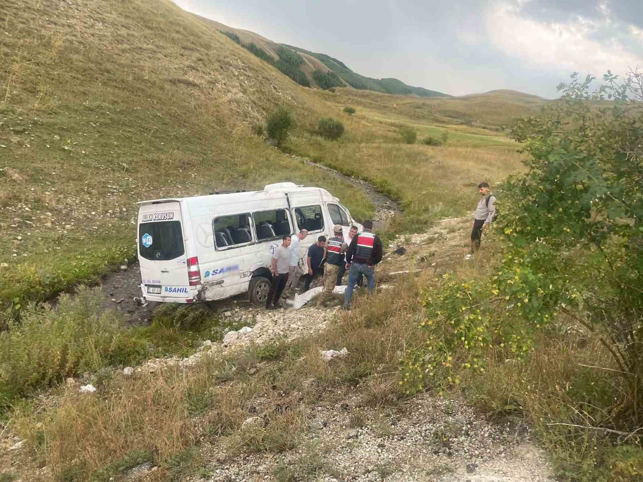 ERZURUM’DA JANDARMA BÖLGESİNDE 8 AYDA 290 TRAFİK KAZASI