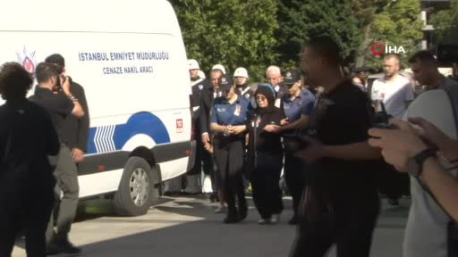 Esenyurt’ta denetim sırasında şehit olan polis memuru için tören düzenlendi