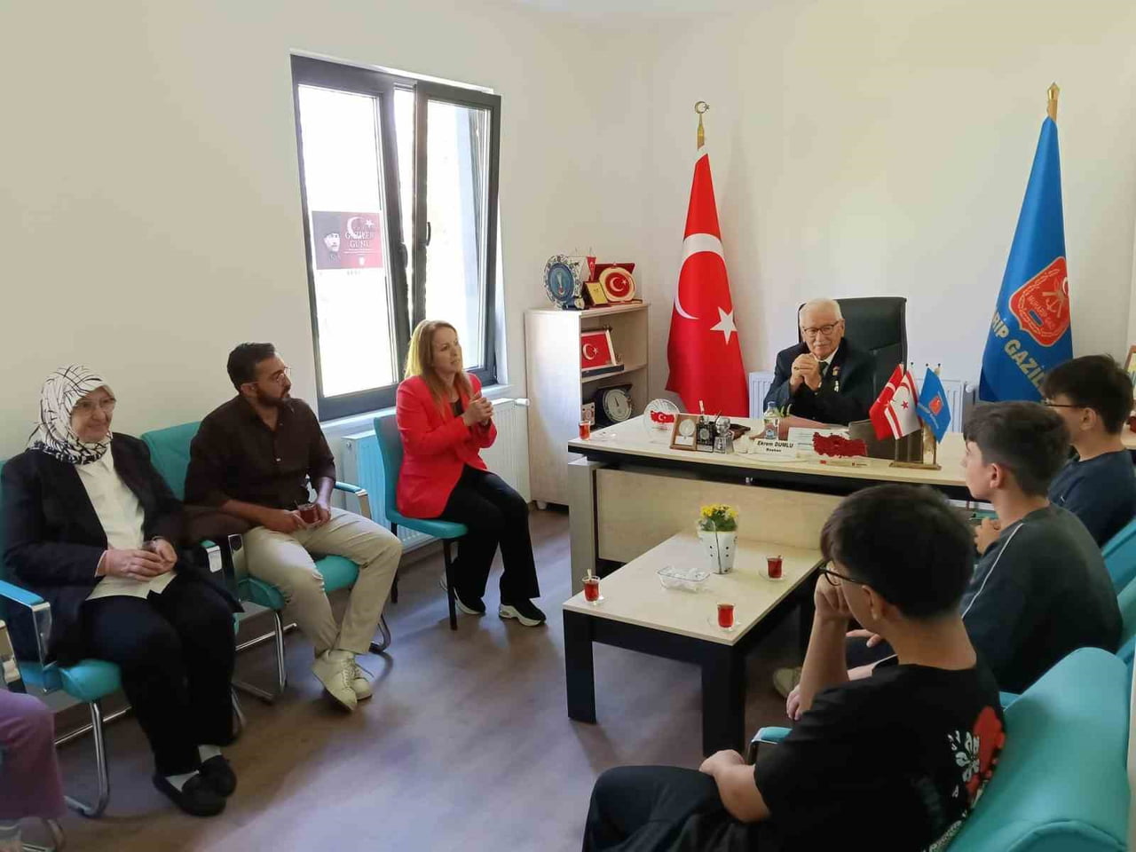 ESKİŞEHİR'DE 19 EYLÜL GAZİLER GÜNÜ DOLAYISIYLA KORUMA VE BAKIM ALTINDA BULUNAN ÇOCUKLAR, GAZİ...