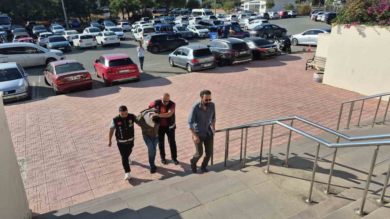 F.D., İŞLEMLERİNİN ARDINDAN ADLİYEYE SEVK EDİLDİ.
