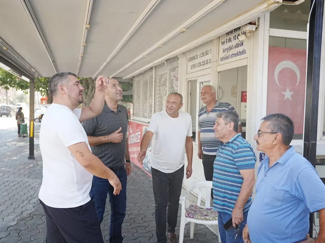 GERMENCİK BELEDİYE BAŞKANI BURAK ZENCİRCİ, FEN İŞLERİ MÜDÜRLÜĞÜ EKİPLERİ TARAFINDAN...