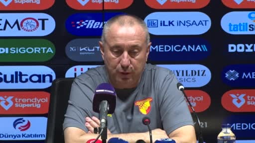 Göztepe Teknik Direktörü Stanimir Stoilov, Çaykur Rizespor karşısında oynadıkları oyunun bu...