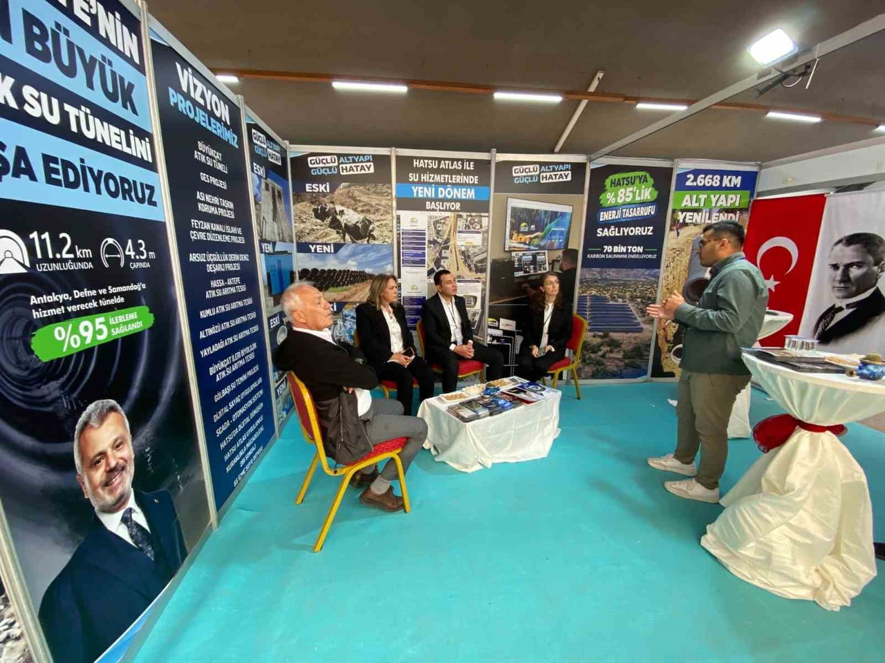 HATSU TEMSİLCİLERİ, ANKARA’DA DÜZENLENEN 4. SU VE SU TEKNOLOJİLERİ (SUTEK) FUARI’NA KATILARAK SU...