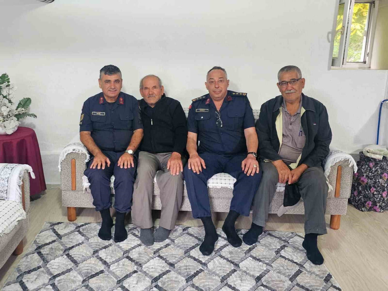 İL JANDARMA KOMUTANI VANLI, GAZİLERLE BİR ARAYA GELDİ