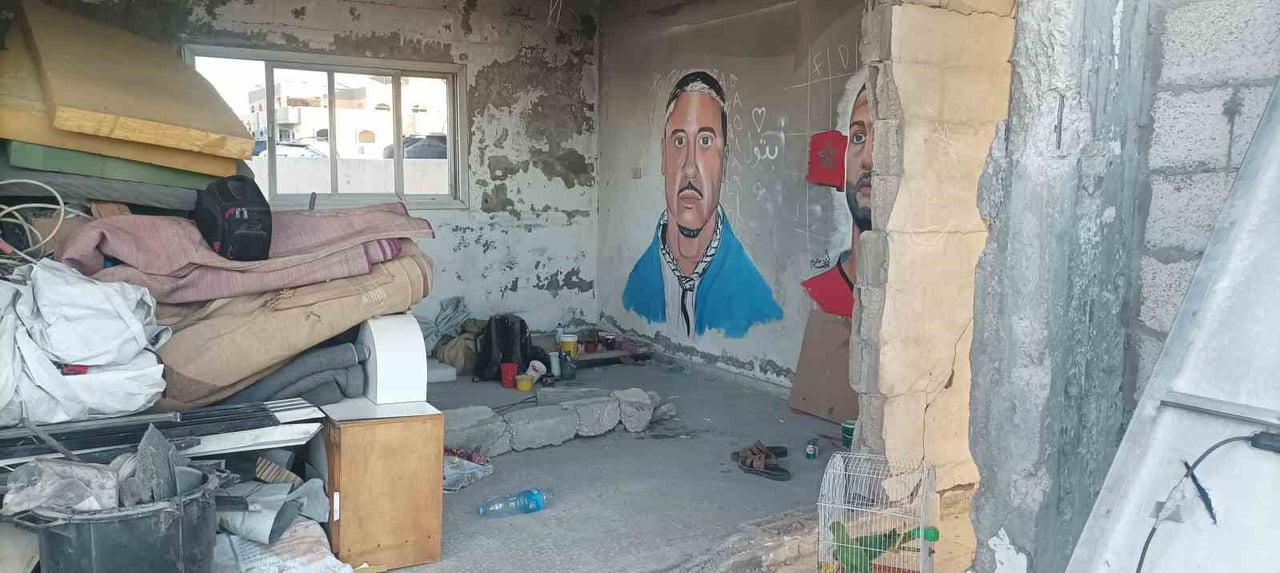 İSRAİL SALDIRILARININ SÜRDÜĞÜ GAZZE ŞERİDİ'NİN BATISINDAKİ AL-NASR MAHALLESİ'NDE, 21 YAŞINDAKİ...