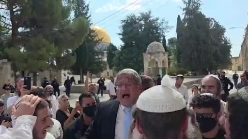 İsrail Ulusal Güvenlik Bakanı Itamar Ben-Gvir'in, Yahudilerin Sukot Bayramı'nın üçüncü gününde...